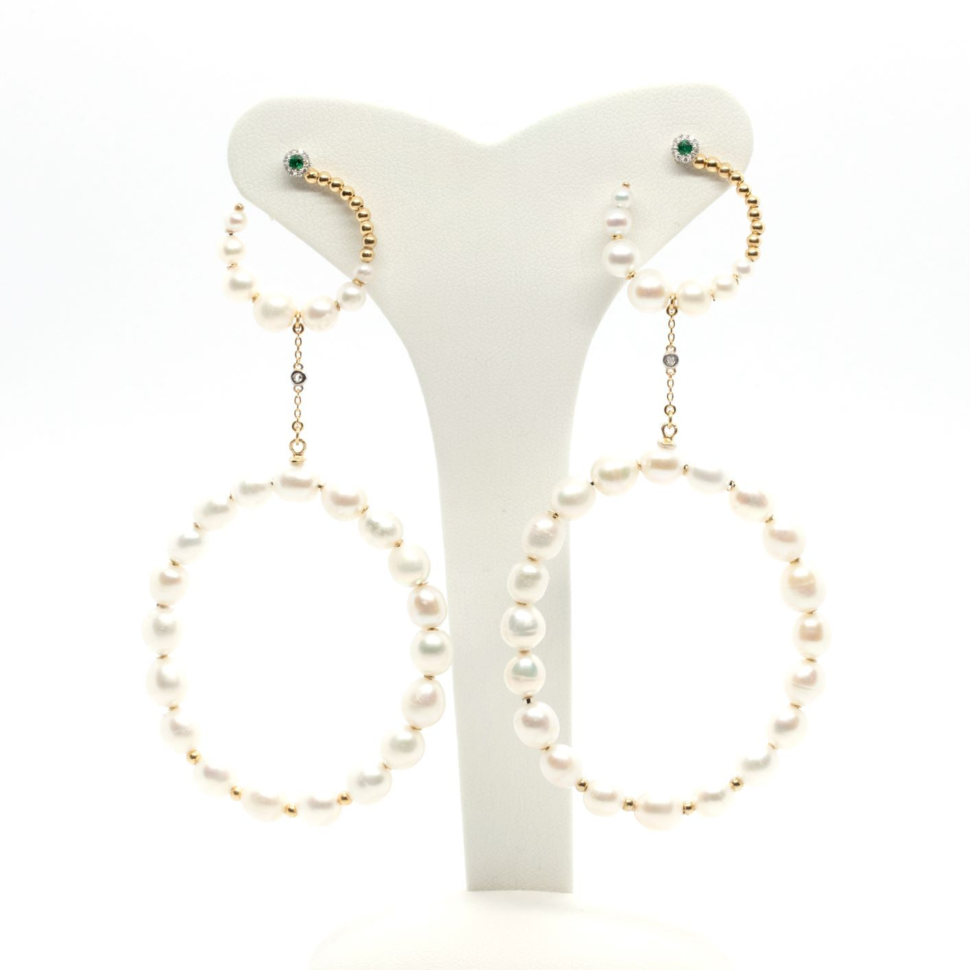 ALEXCRAFT Orecchini Cerchio Argento 925 in Oro 14K, perfetti per Donne ALEXCRAFT Orecchini Cerchio Argento 925 in Oro 14K, perfetti per Donne